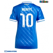 Camisa de Futebol Real Madrid Kylian Mbappe #10 Equipamento Alternativo Mulheres 2025-26 Manga Curta